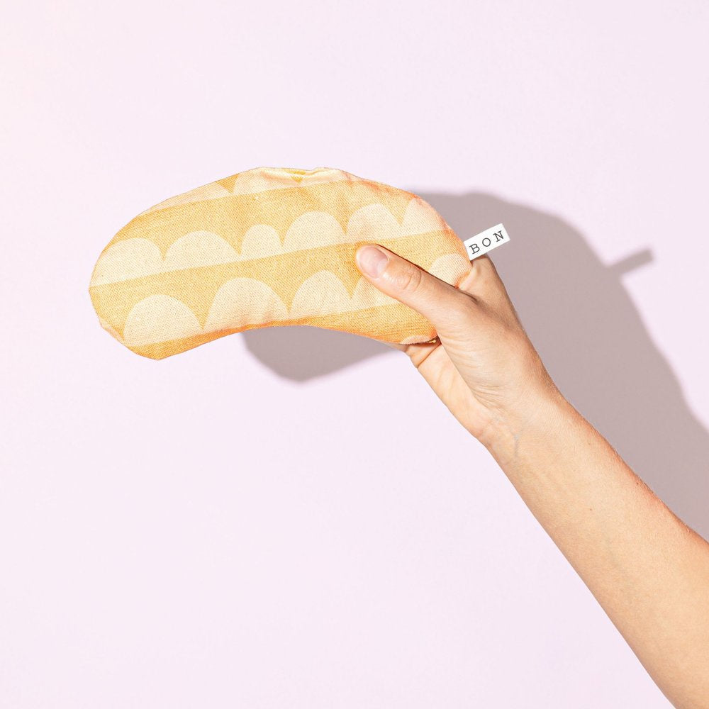 Frill Eye Pillow - Peachy