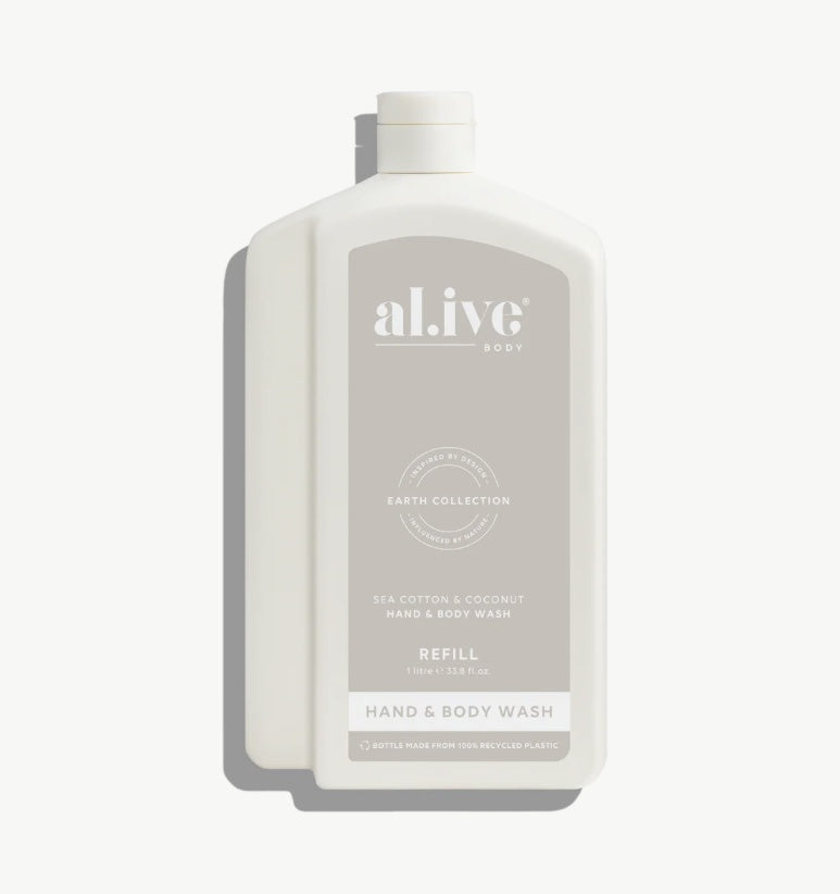 1L Wash Refill | Sea Cotton & Coconut