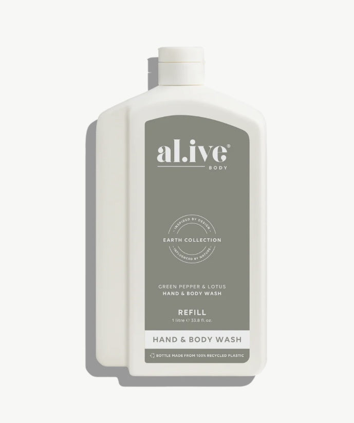 1L Wash Refill | Green Pepper & Lotus