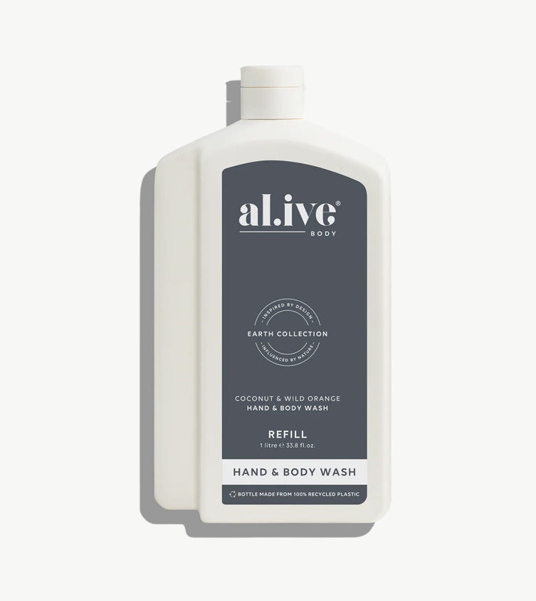 1L Wash Refill | Coconut & Wild Orange