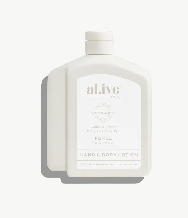 650mL Lotion Refill | Mango & Lychee