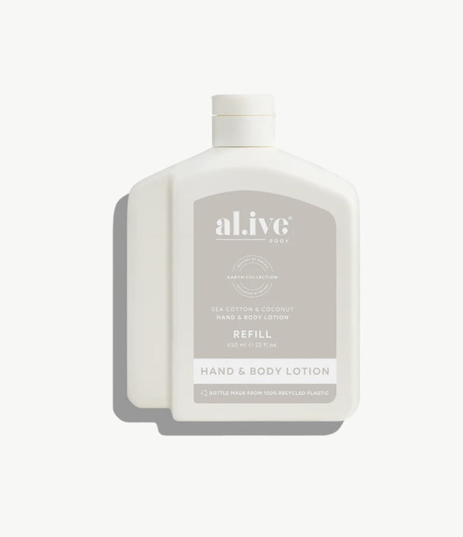 650mL Lotion Refill | Sea Cotton & Coconut
