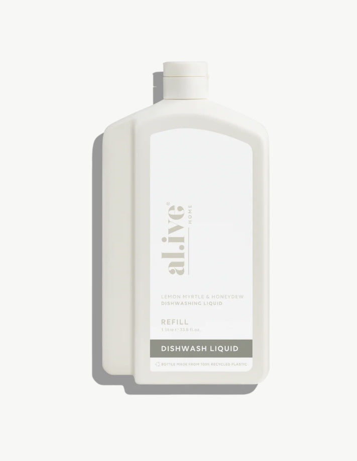 1L Dish Wash Refill | Lemon Myrtle & Honeydew