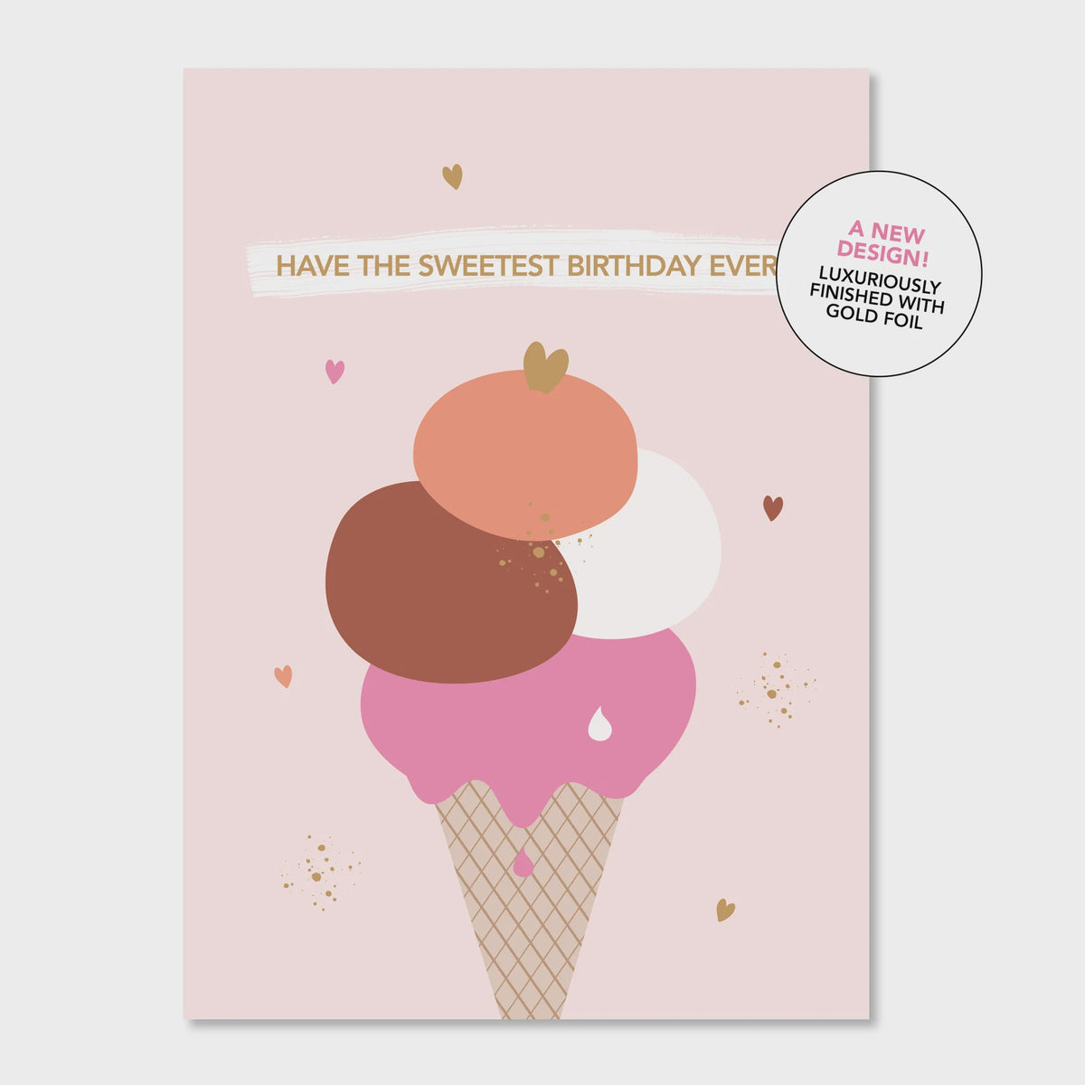 Card | Ice Cream Party