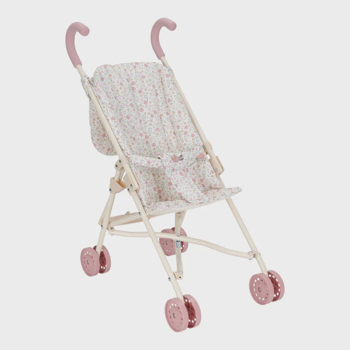 Metal Doll Stroller | Floral