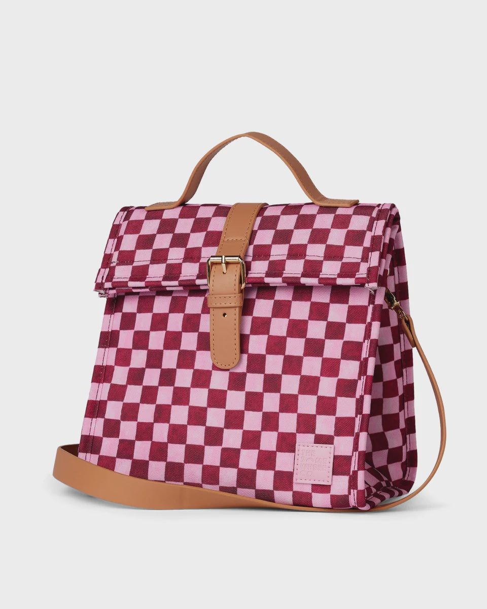 Lunch Satchel | Crimson Haze