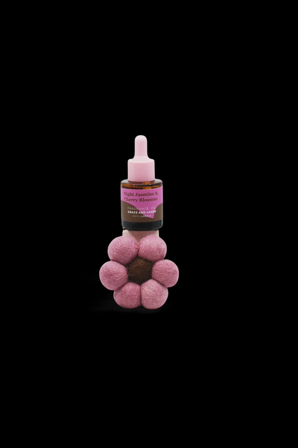 Felt Air Freshener | Night Jasmine & Cherry Blossom
