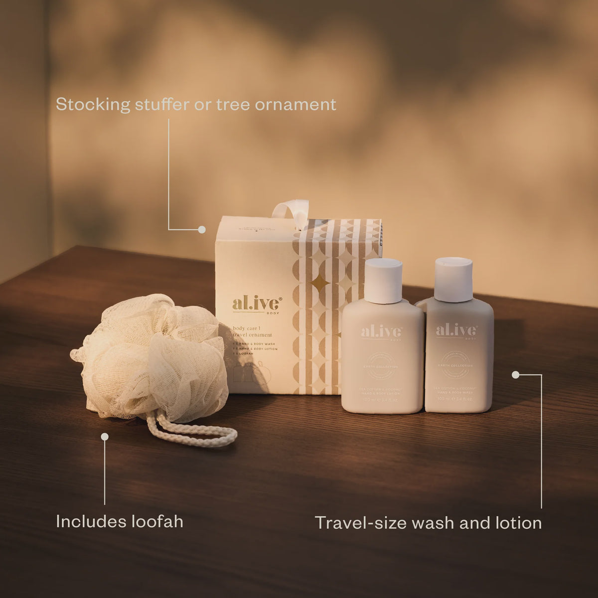 Body Care Travel Ornament | Sea Cotton & Coconut