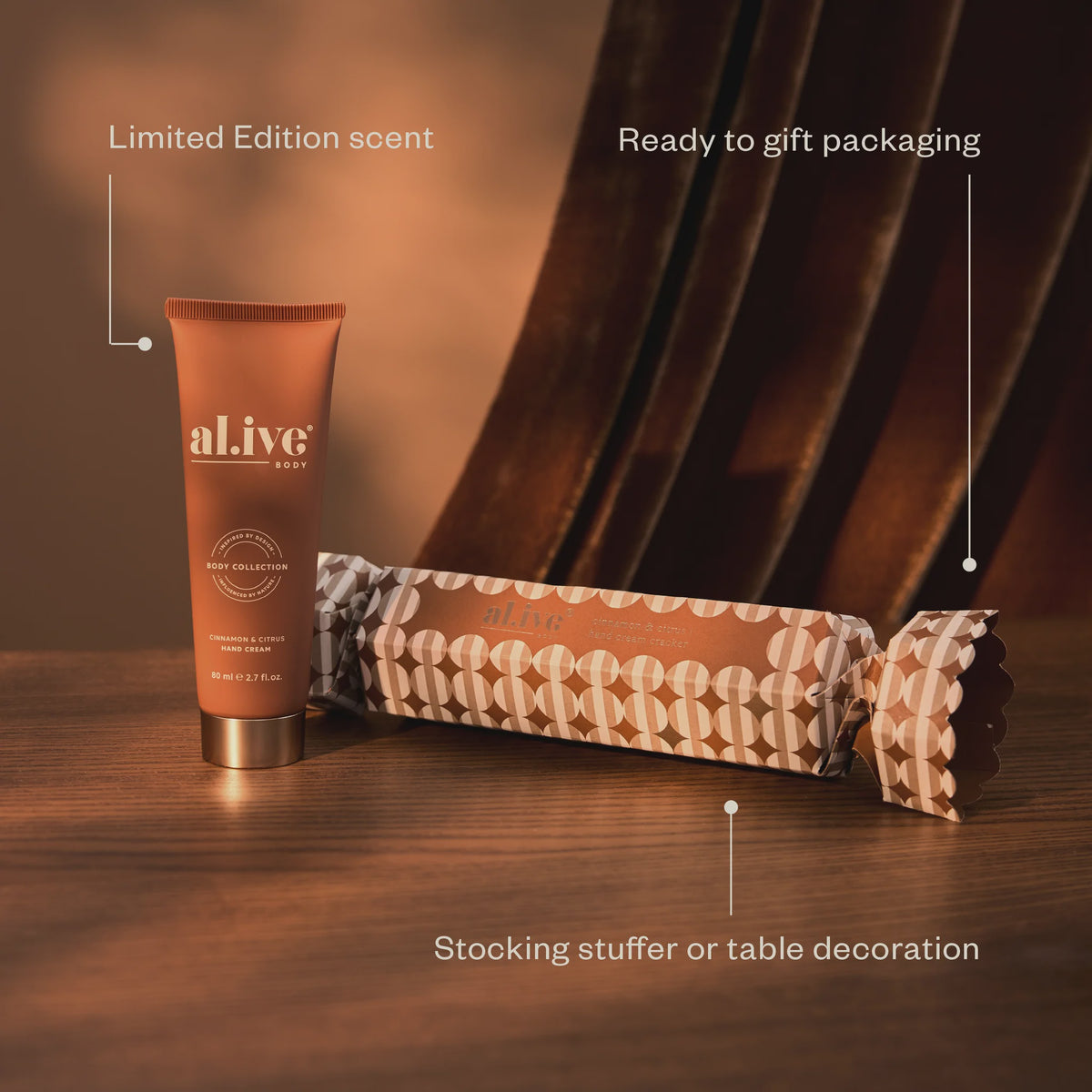 Hand Cream Cracker | Cinnamon & Citrus