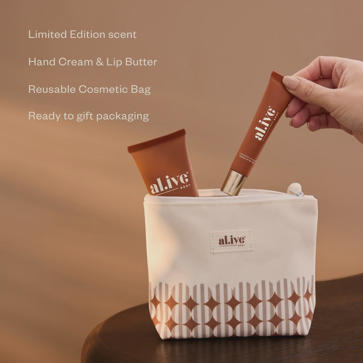 Hand & Lip Set | Cinnamon & Citrus
