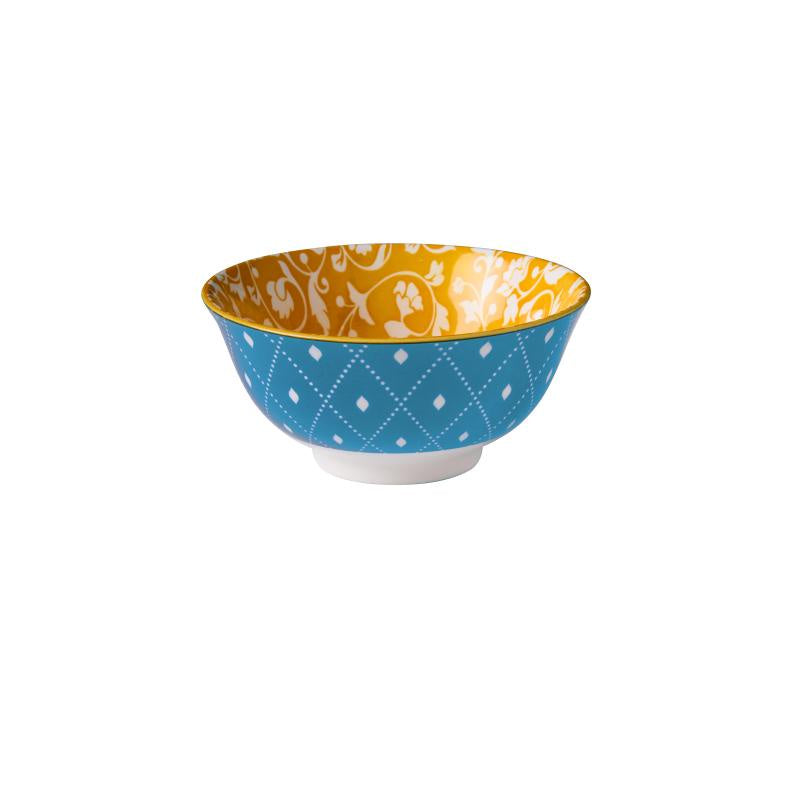 Glazed Porcelain Bowl | Summer Yellow