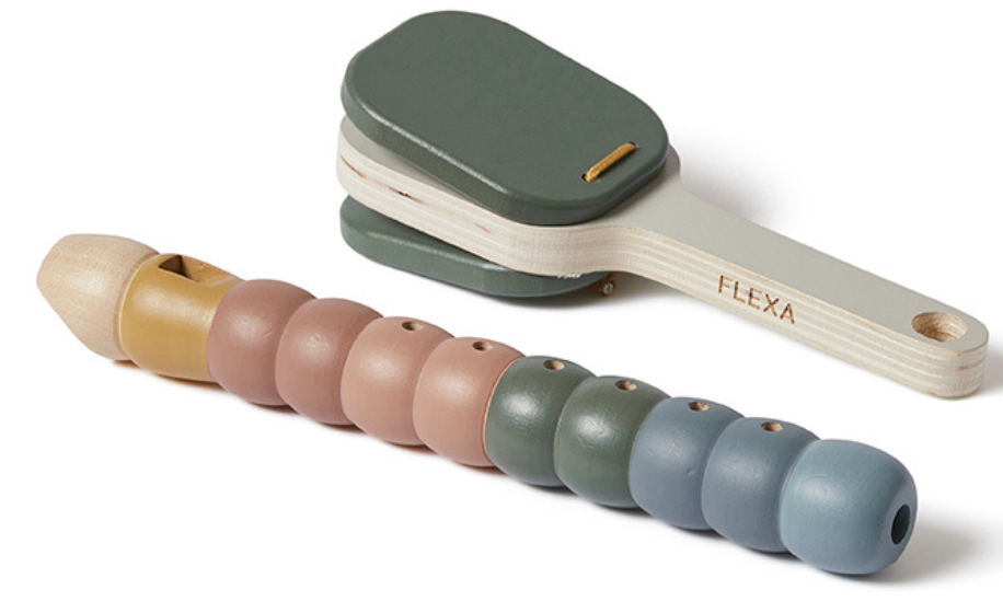 Flexa Musical Toy – Flute & Clapper