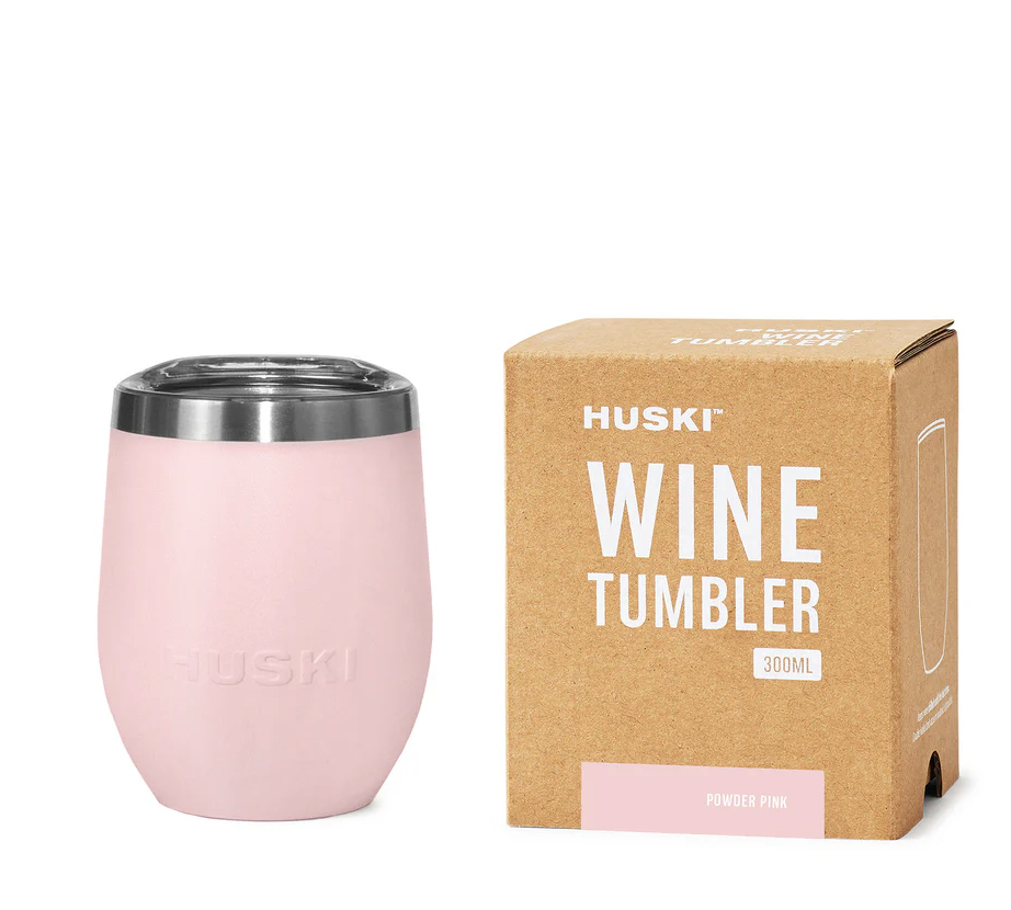 Huski Wine Tumbler | Powder Pink