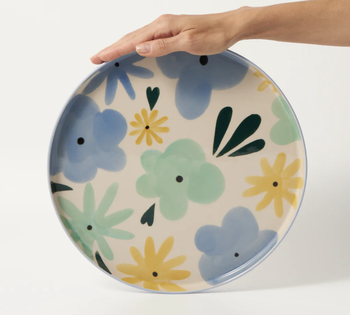 Ditsy Platter | Blue