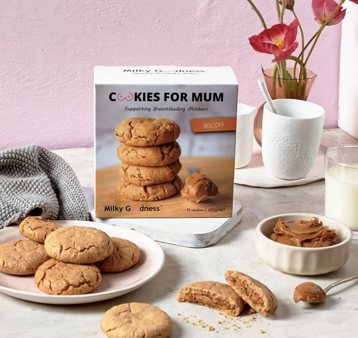 Lactation Cookies | Biscoff | Dairy Free