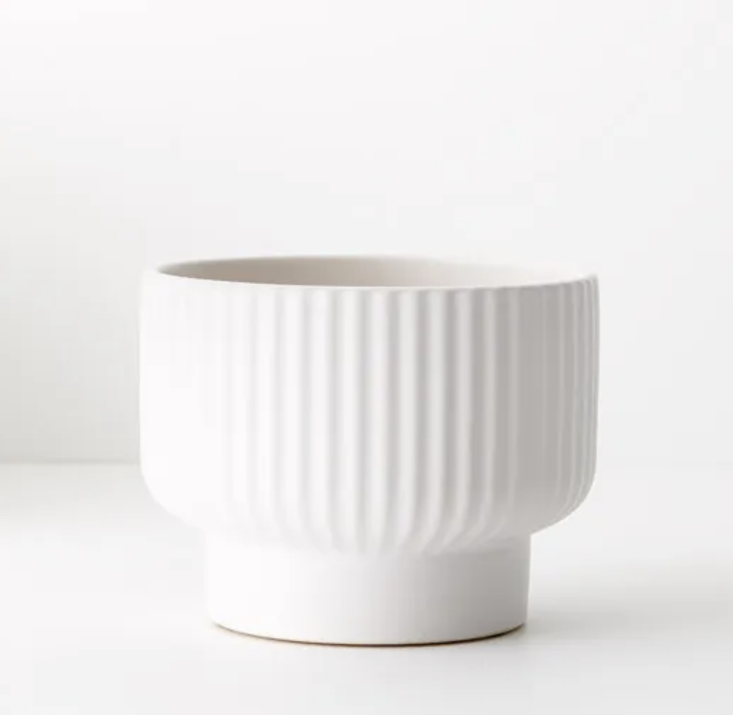 16cm Pot Silke | White