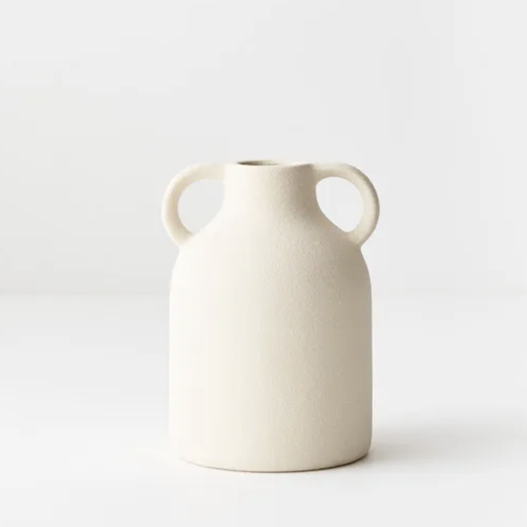 Medium Nalani Vase | Ivory