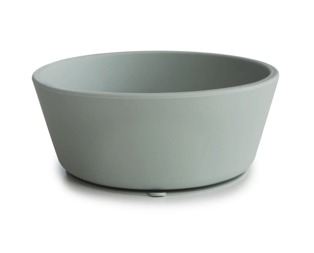 Silicone Suction Bowl | Cambridge Blue