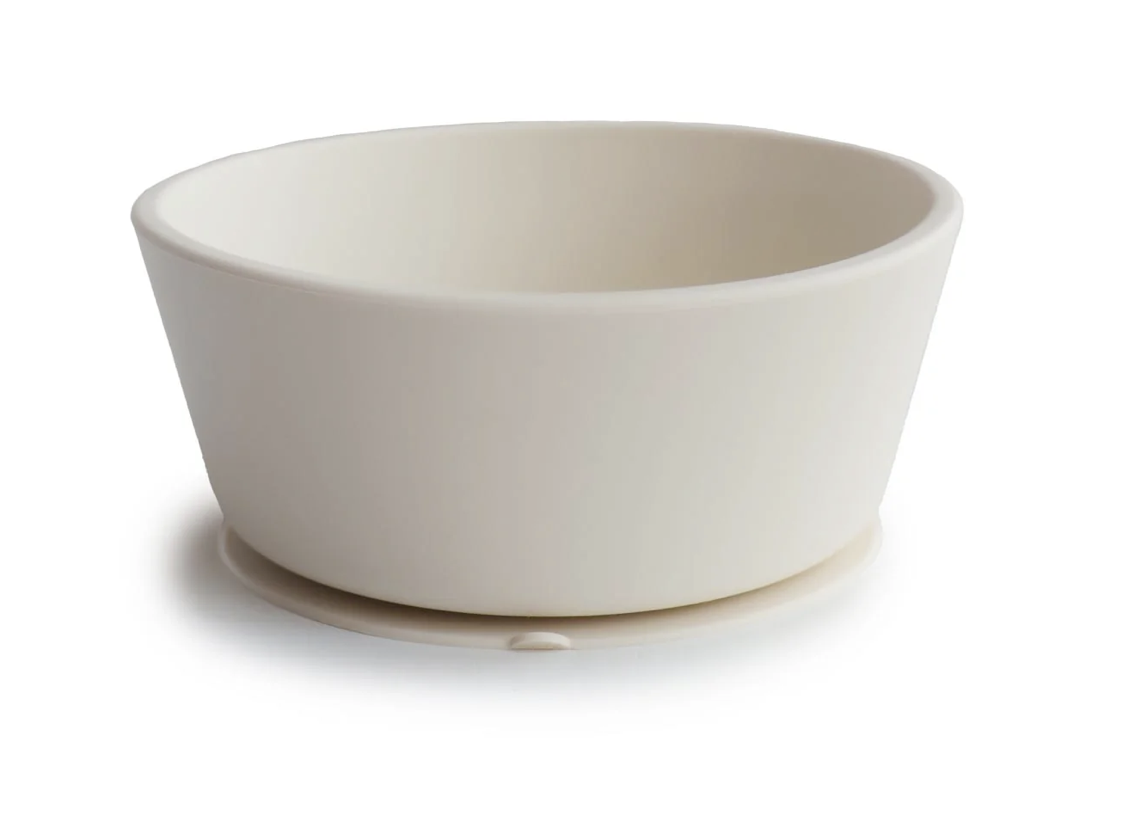 Silicone Suction Bowl | Ivory