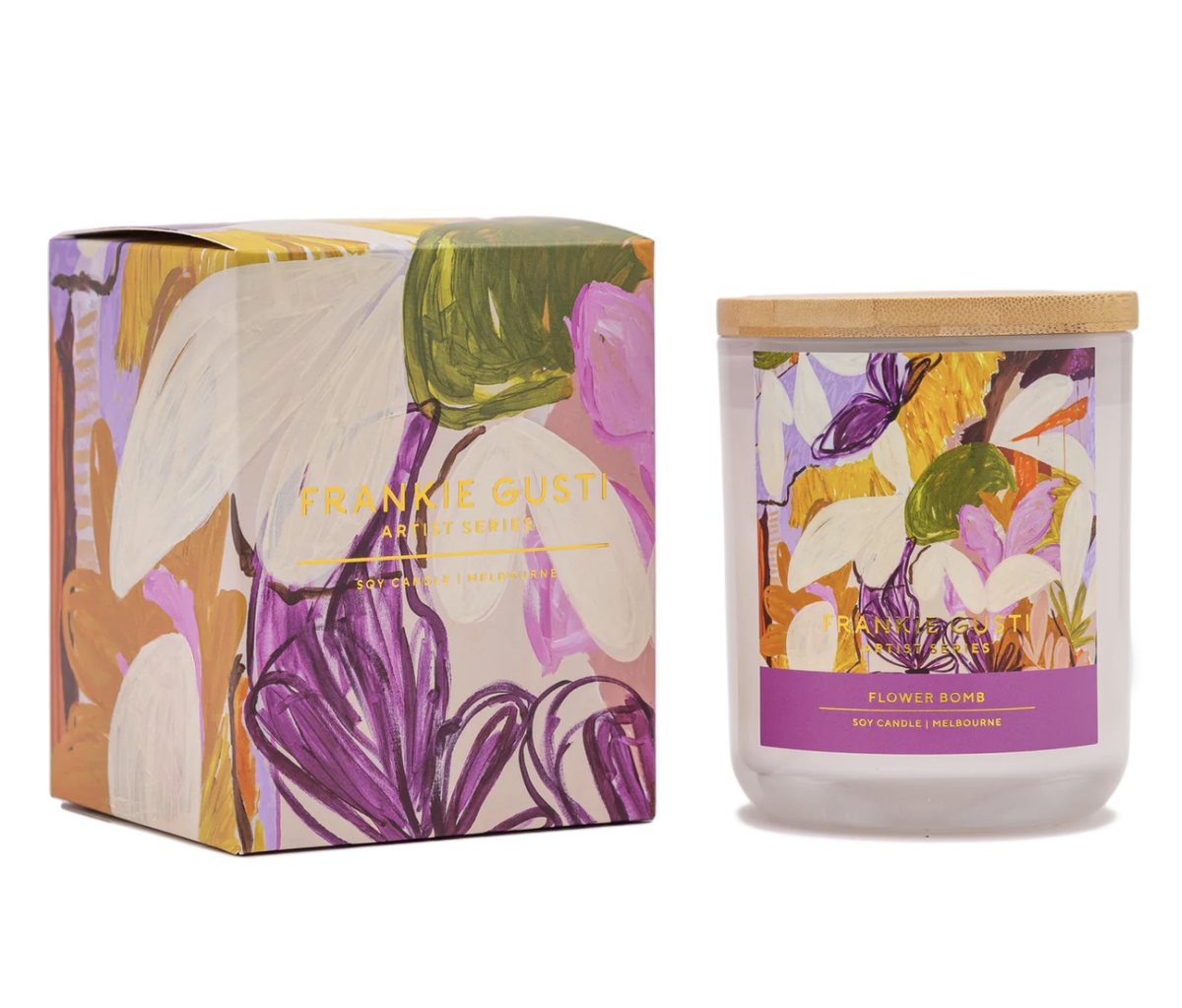 Artist Series Candle | Flower Bomb