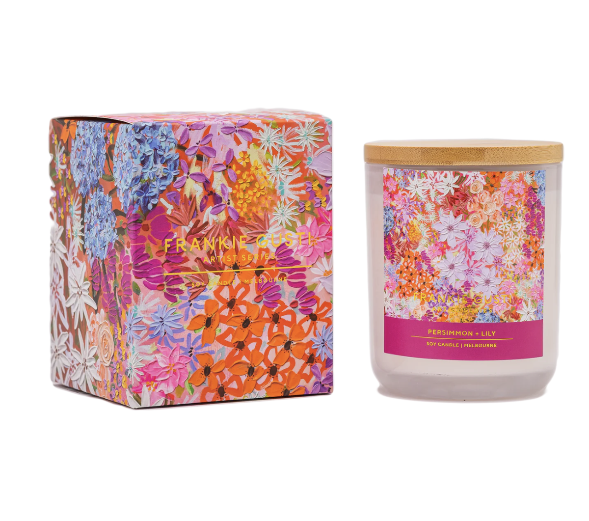 Artist Series Candle | Persimmon & Lily