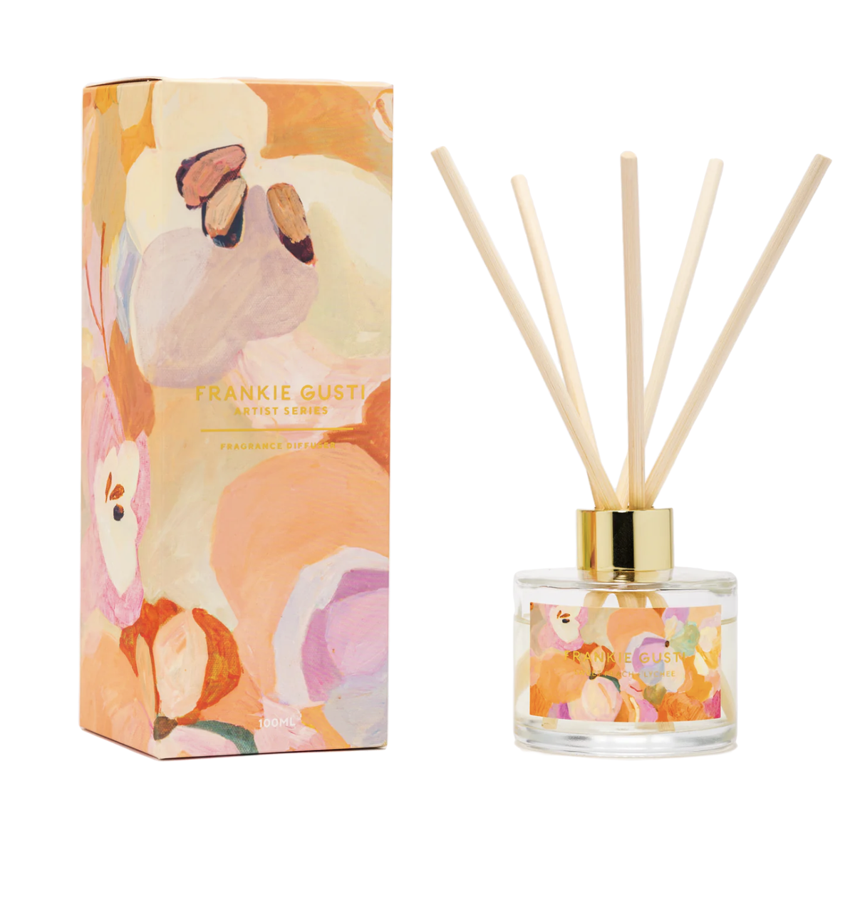 Artist Series Diffuser | Sweet Peach & Lychee