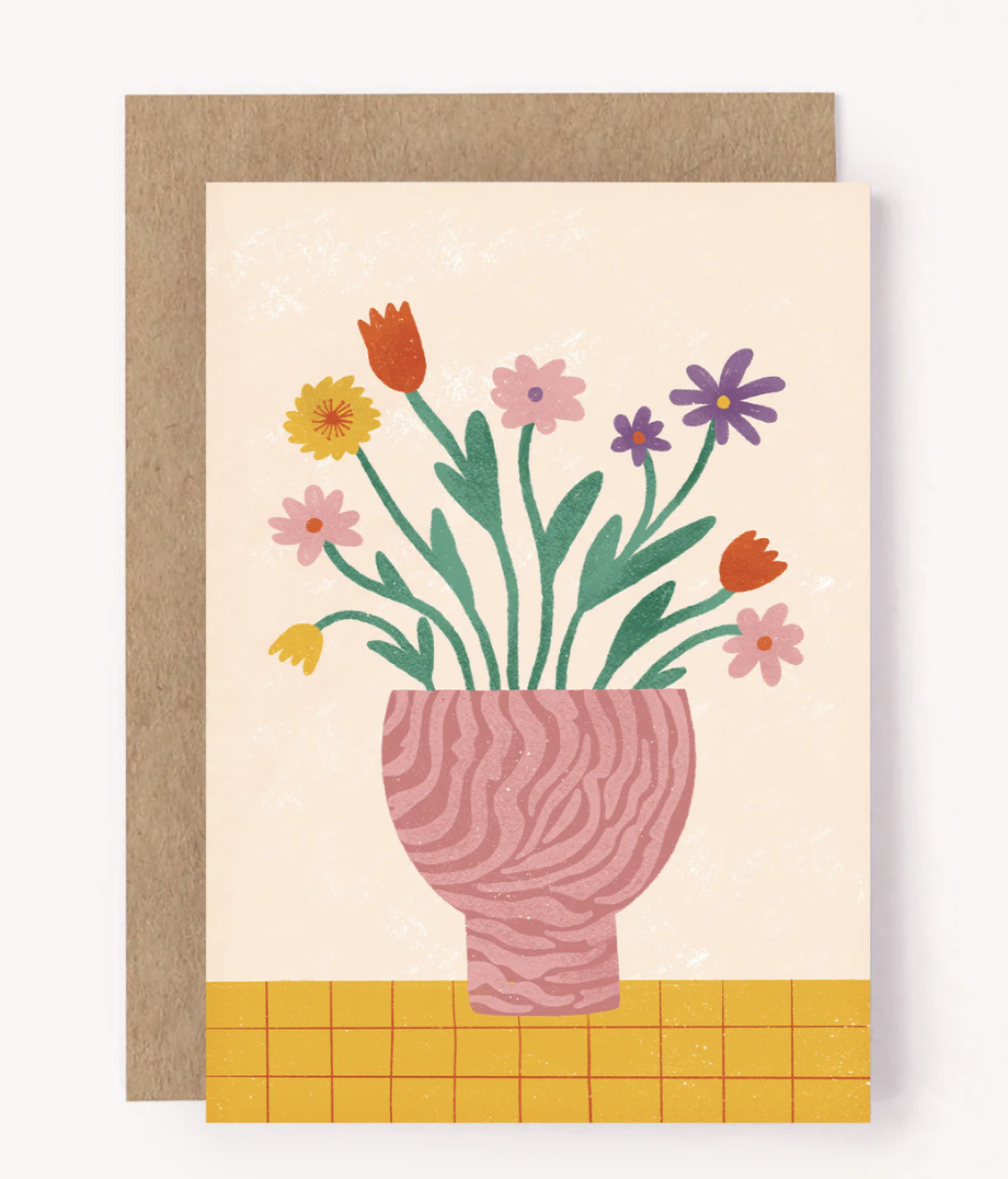 Card | Flower Vase