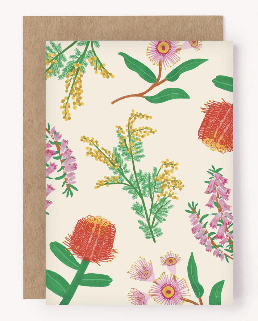 Card | Australian Wildflowers