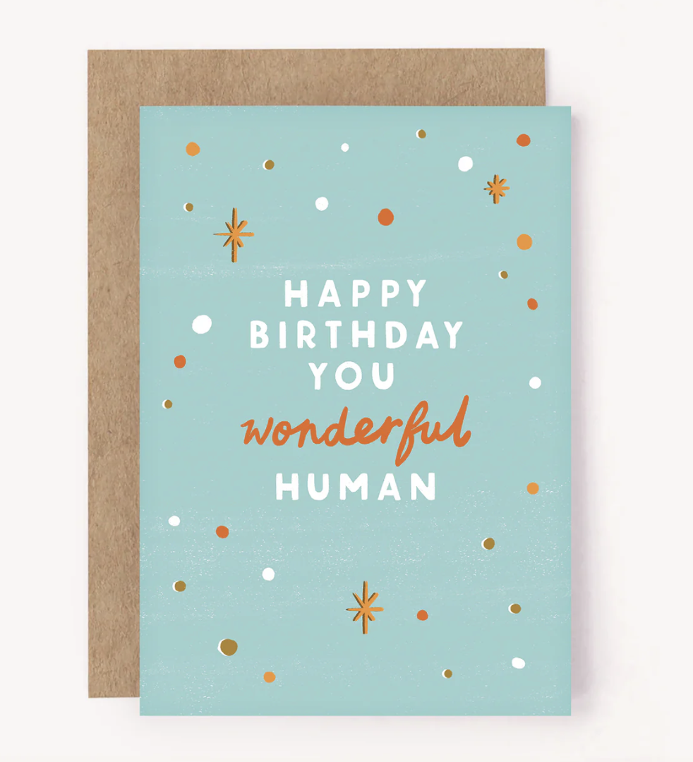 Card | Wonderful Human Birthday