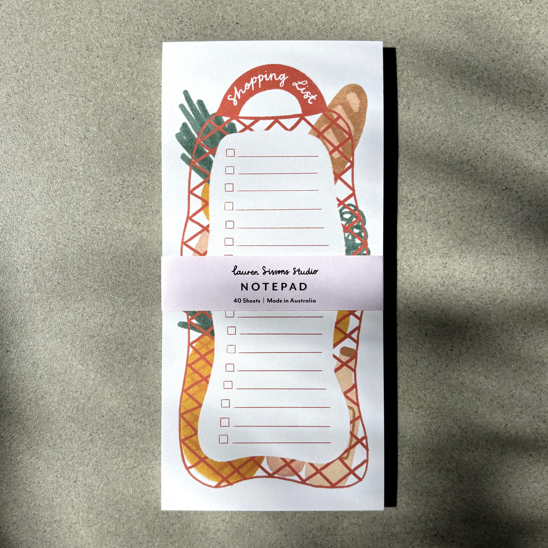 Magnetic Notepad | Shopping List