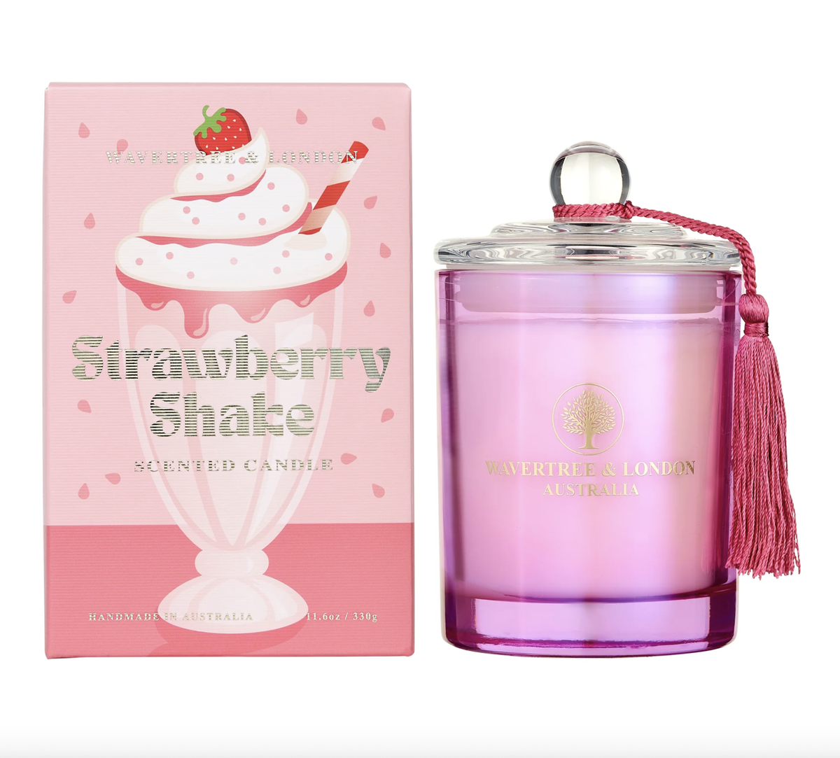 330g Candle | Strawberry Shake