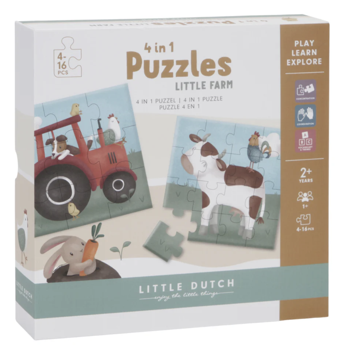 Little Farm | 4 in 1 Puzzles