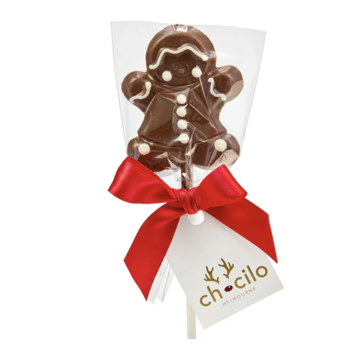 Chocolate Lollipop | Gingerbread Man