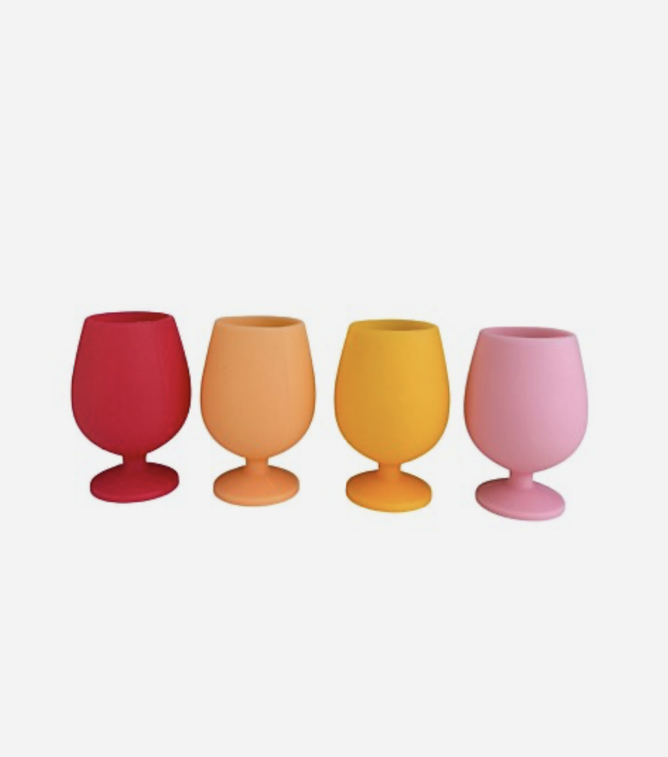 Sunset | Stemm | Silicone Unbreakable Wine Glasses