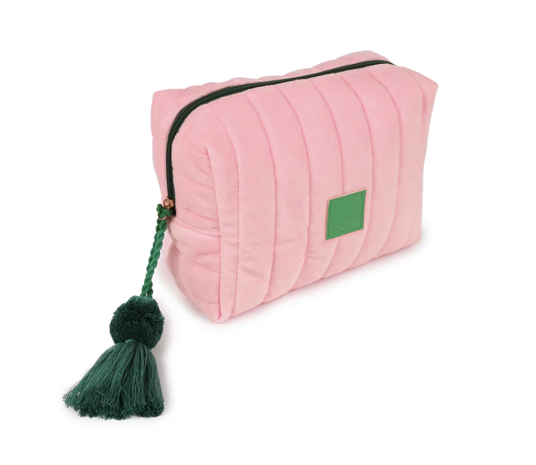 Cosmetic Case | Pink Velvet