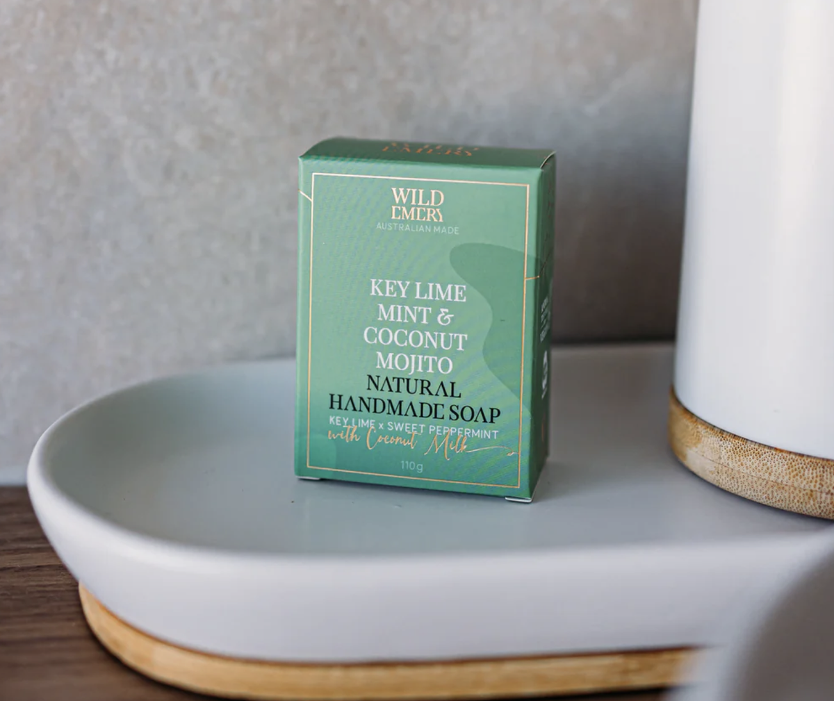 Natural Handmade Soap | Key Lime Mint & Coconut Mojito