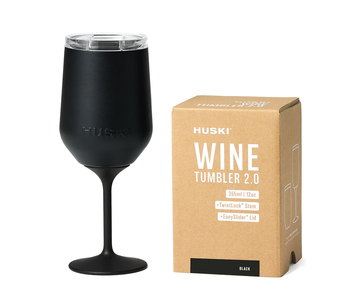 Huski Wine Tumbler 2.0 | Black