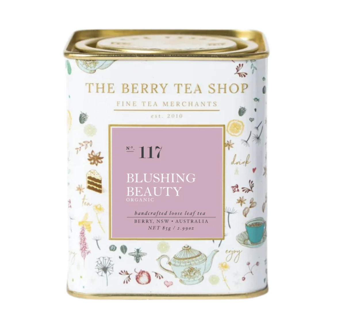 NO.117 | Blushing Beauty - Organic | 85g Tin