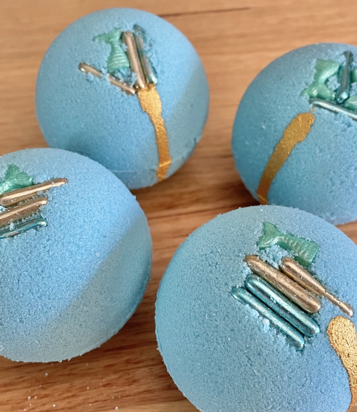 Goat Milk Bath Bomb | Frosted Sea Glass
