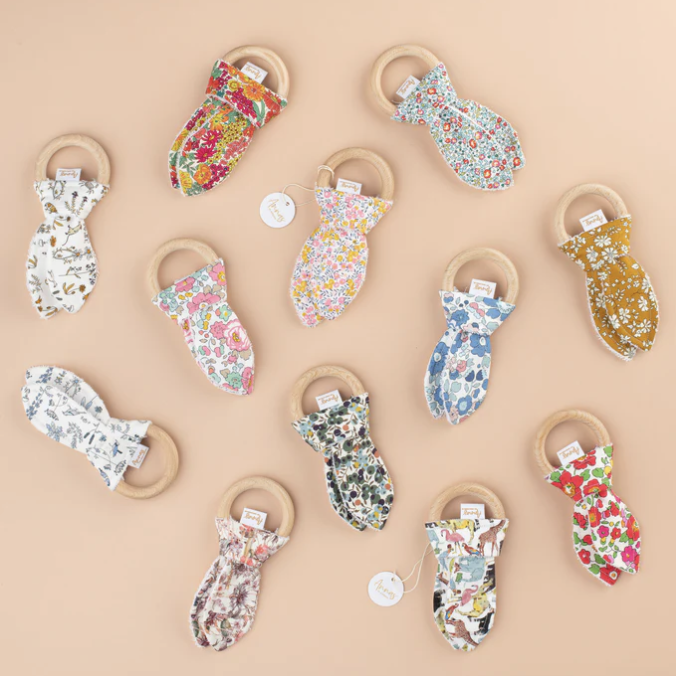 Bunny Teether | Liberty Print