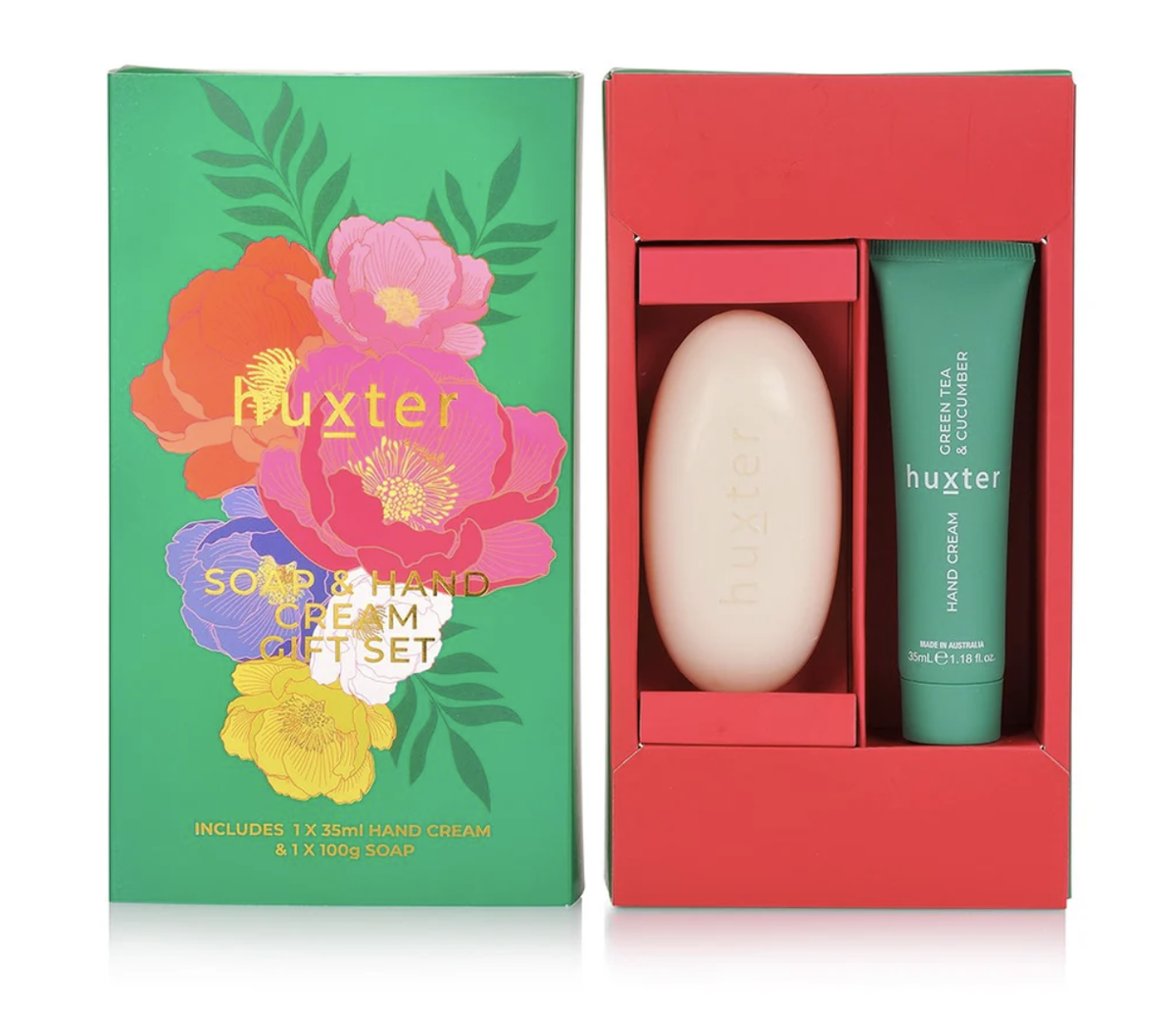 Soap & Hand Cream Gift Box | Green Tea & Cucumber