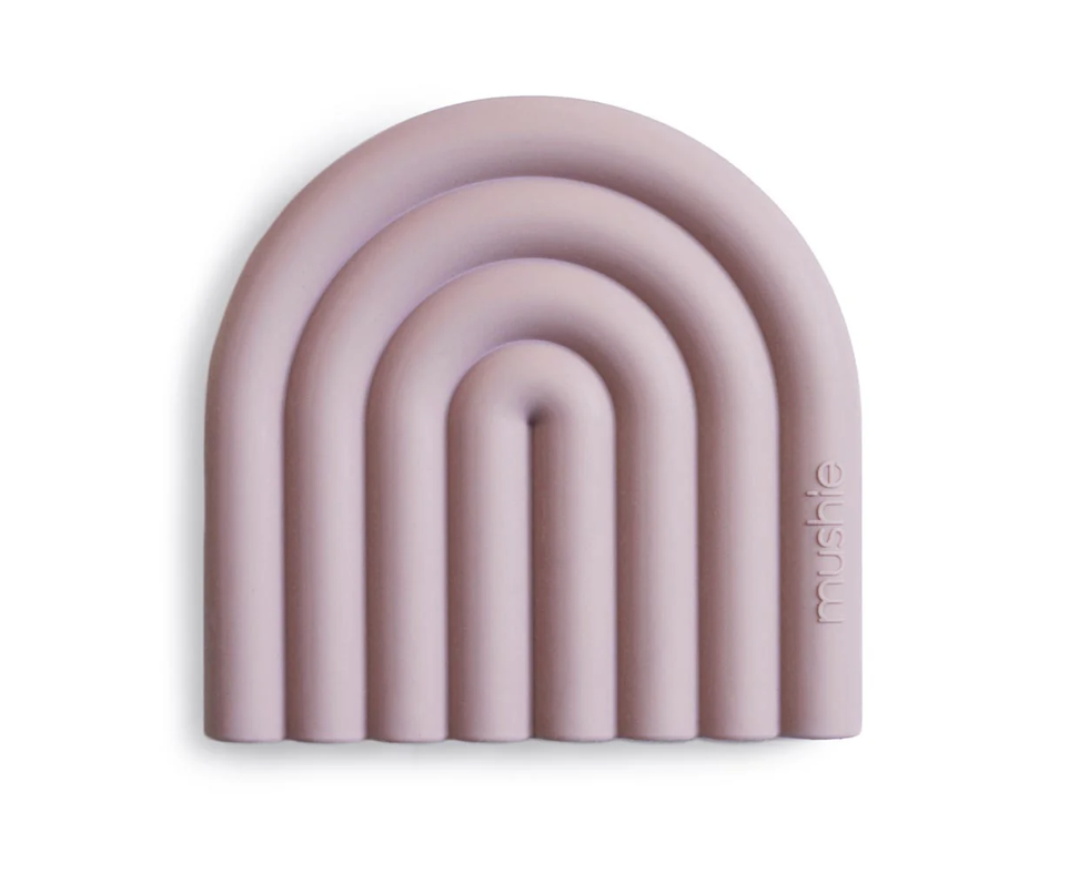 Rainbow Teether | Pale Mauve