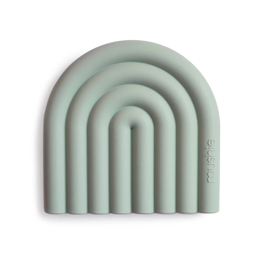 Rainbow Teether | Cambridge Blue