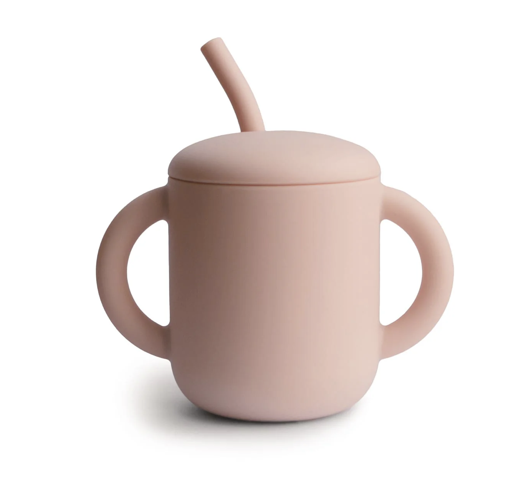 Training Cup & Straw | Blush