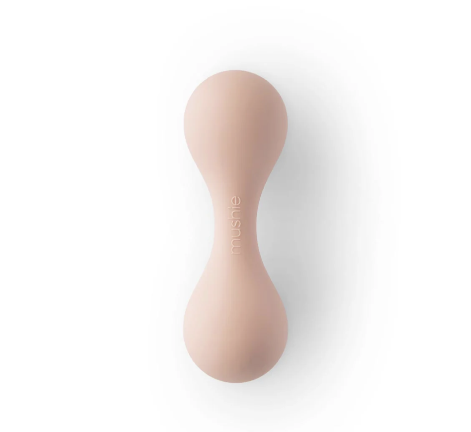 Silicone Baby Rattle | Blush