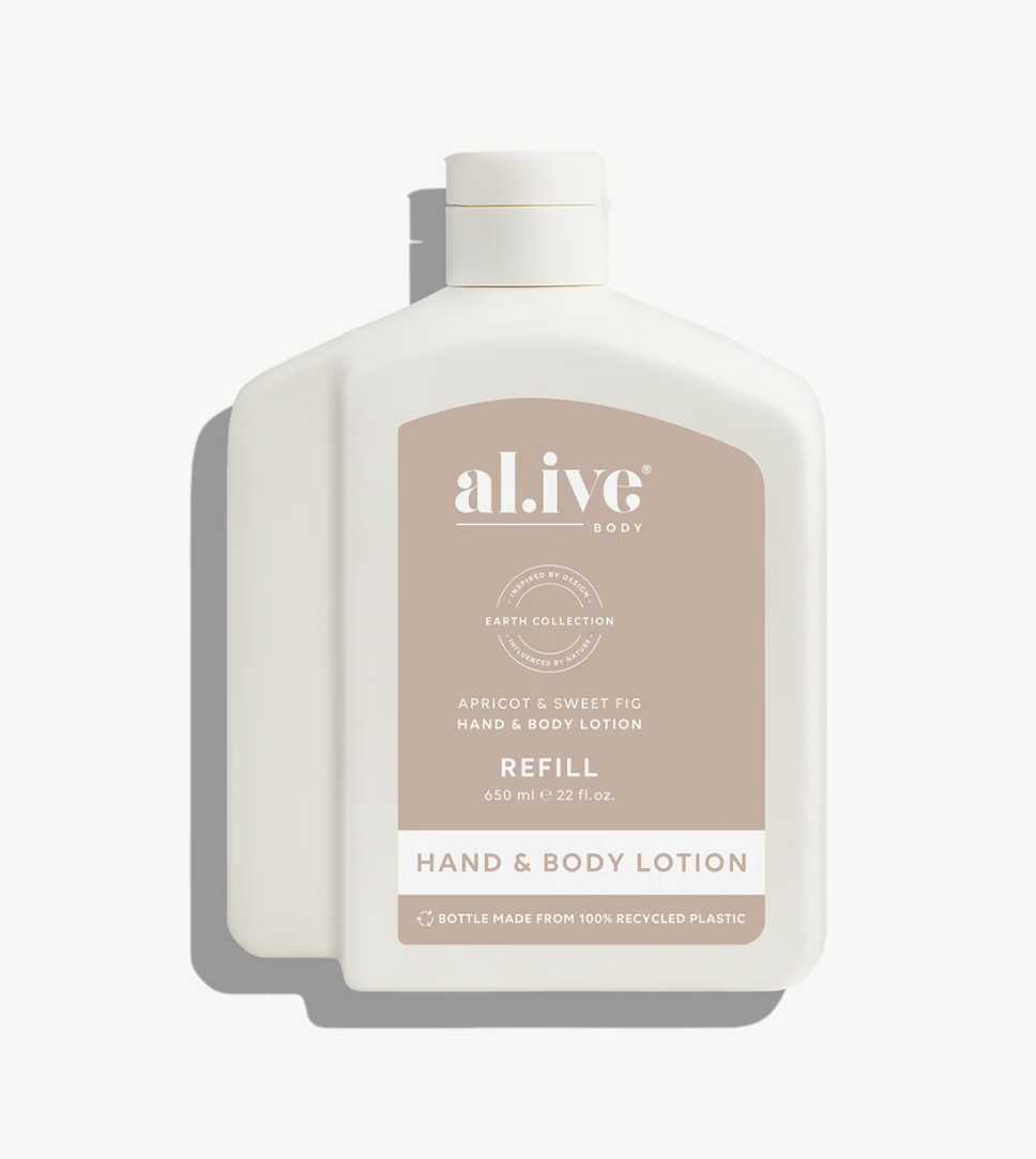 650mL Lotion Refill | Apricot & Sweet Fig