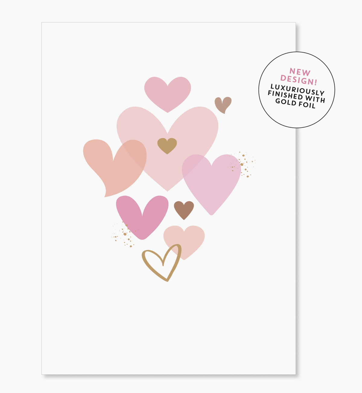 Card | Cluster of Hearts