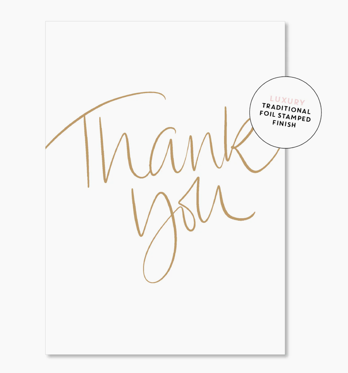 Card | Thank You | Fine Script