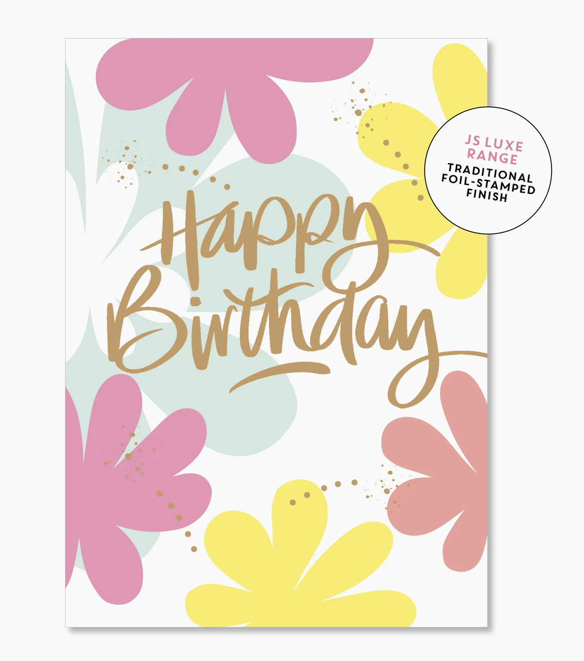 Card | Flower Birthday Script