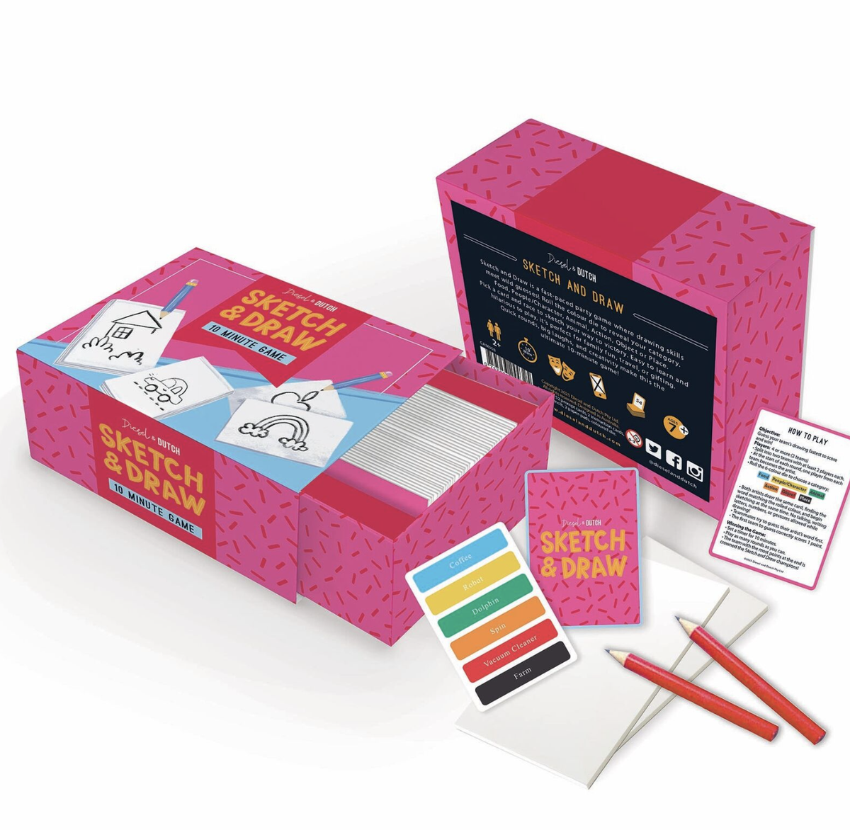 Sketch & Draw | 10 Minute Game Set
